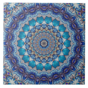 Blue Decorative Ceramic Tile