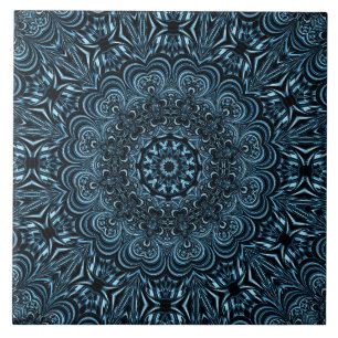 Blue Decorative Ceramic Tile