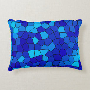 BLUE  DECORATIVE CUSHION