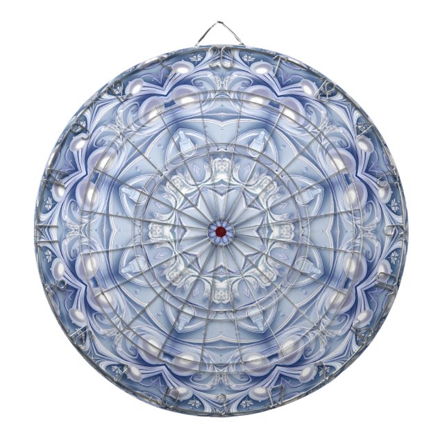 Blue Decorative Dartboard (Front)