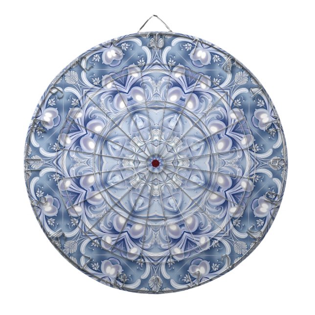 Blue Decorative Dartboard (Front)