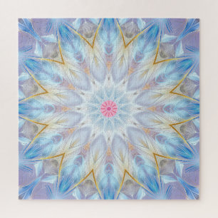 Blue Decorative Jigsaw Puzzle