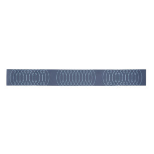 Blue, decorative, simple, modern, trendy wavy art satin ribbon
