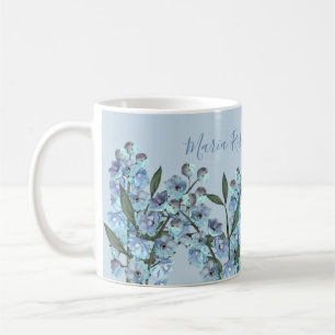 Blue Delphinium  Coffee Mug