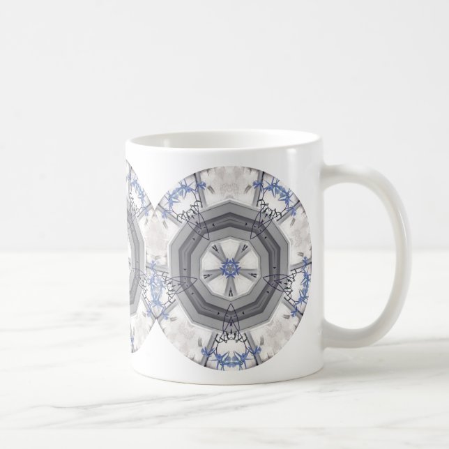 Blue dendrobium orchid - Mug (Right)