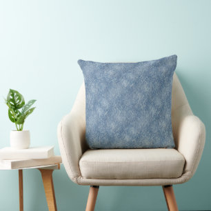 Blue Denim Pattern Cushion