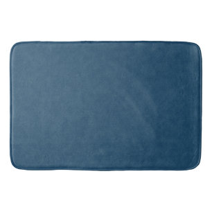 Blue Denim Texture, Bath Mat