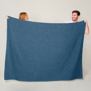 Blue Denim Texture, Fleece Blanket