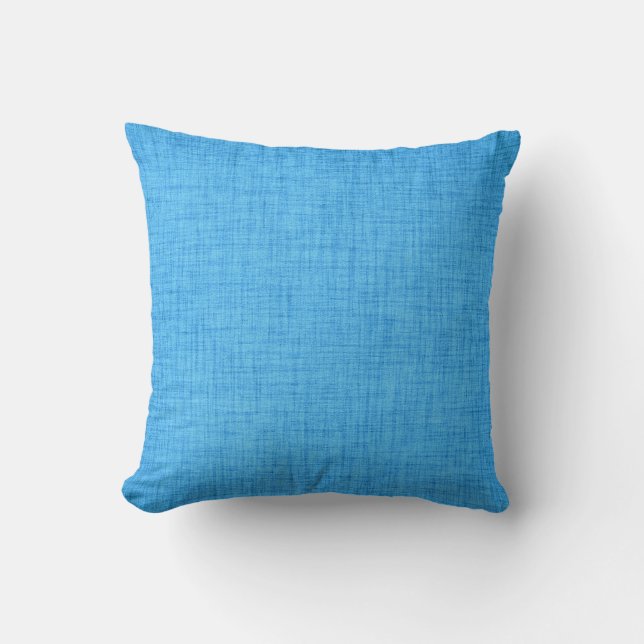 Blue Design Background Cushion (Front)