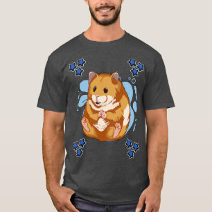 Blue Design Hamster T-Shirt