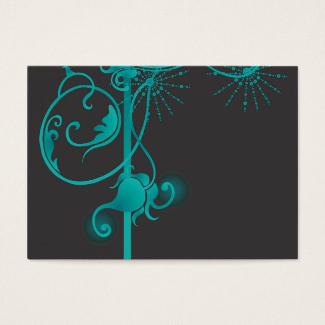 Blue design Profile Card (Front)
