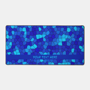 BLUE DESK MAT