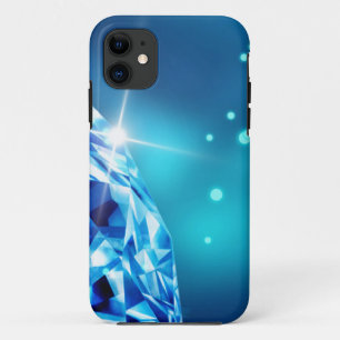 blue diamond iPhone 11 case