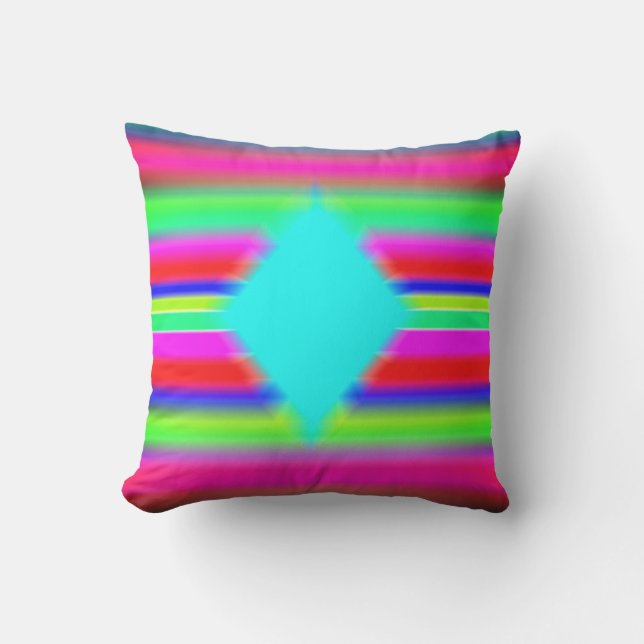 Blue diamond cushion (Front)