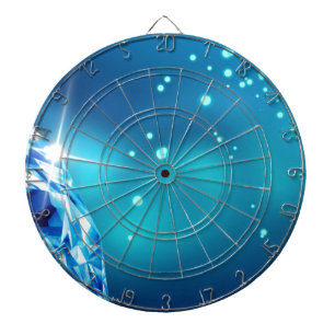 blue diamond dartboard