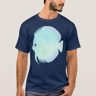 Blue Diamond Discus Fish T-Shirt