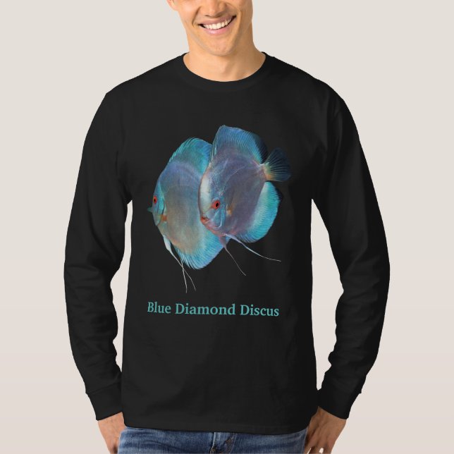 Blue Diamond Discus T-Shirt (Front)