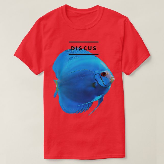 Blue Diamond Discus T-Shirt (Design Front)