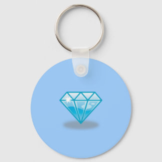 Blue Diamond Key Ring