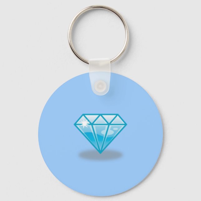 Blue Diamond Key Ring (Front)