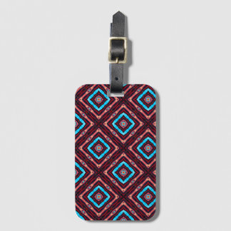 Blue Diamond Luggage Tag