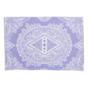 Blue Diamond Mandala Pillowcase