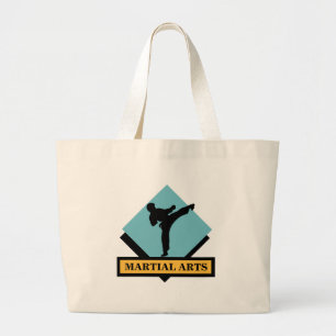 Blue Diamond Martial Arts Male Tote Bag