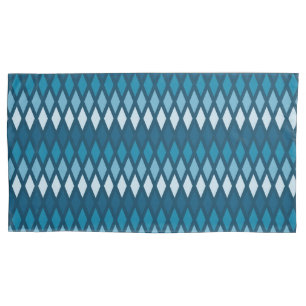 Blue Diamond Ombre Pillowcase