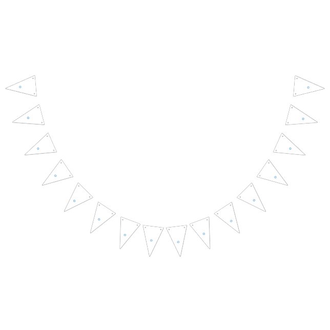 Blue diamond-shaped rays radiating outward from a  bunting  (All)