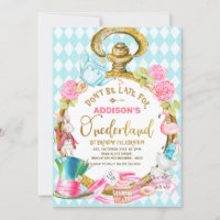 Blue Diamond Watch Alice In Onederland Birthday