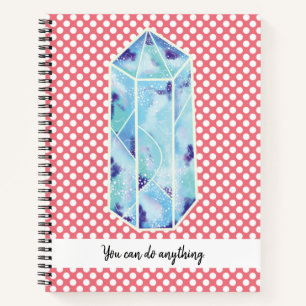 Blue Diamond You can do anything Notebook