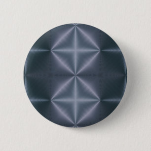 Blue Diamonds 6 Cm Round Badge