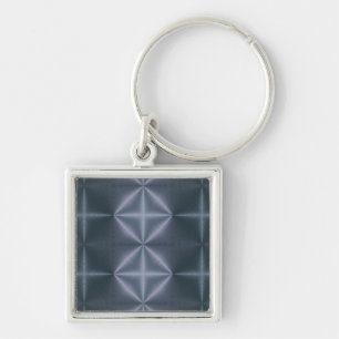 Blue Diamonds Key Ring