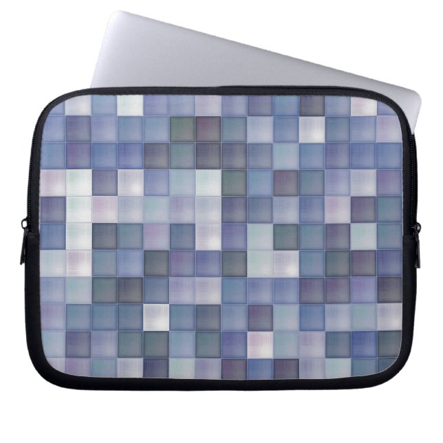 Blue Diamonds Laptop Sleeve (Front)