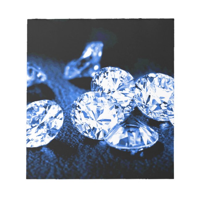 Blue Diamonds Notepad (Front)