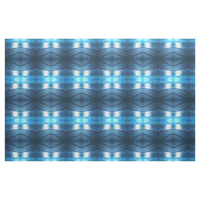 Blue Diamonds of The Sea, Fabric (Fat Quarter)