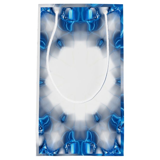Blue Diamonds Small Gift Bag (Front)