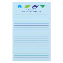 Blue Dinosaur Cute Kid's Dino