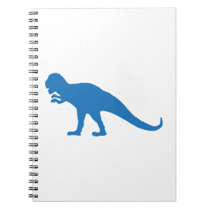 Blue Dinosaur Notebook