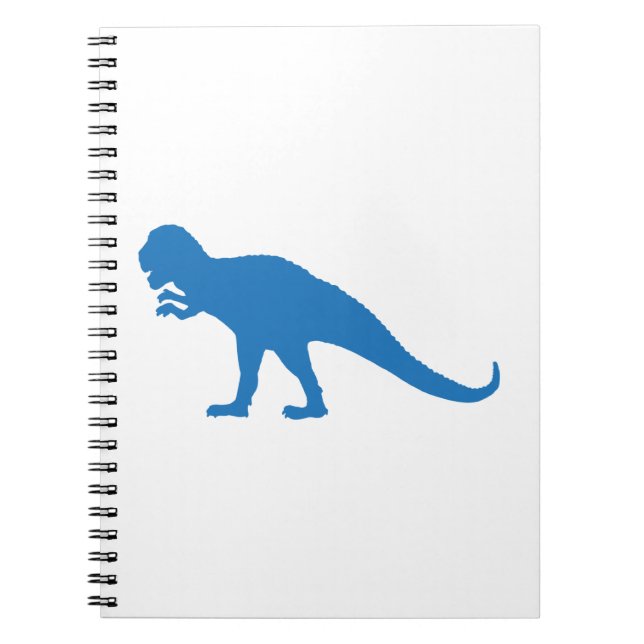 Blue Dinosaur Notebook (Front)