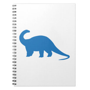 Blue Dinosaur Notebook