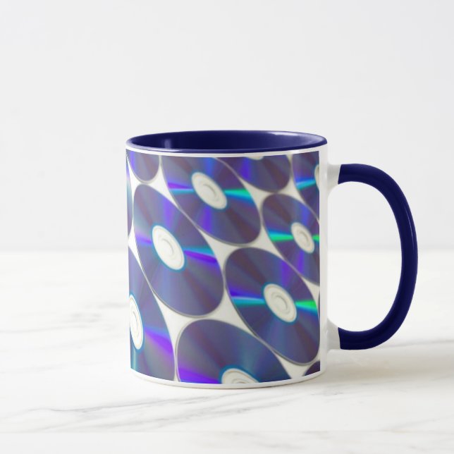 Blue Disc Mug (Right)