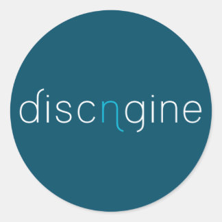 Blue Discngine Sticker