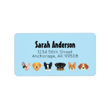 Blue Dog Birthday Let's Pawty 