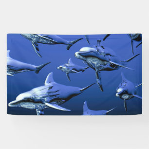 Blue Dolphin Banner