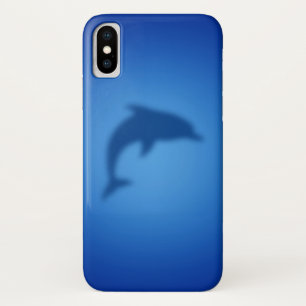 Blue dolphin iPhone x case