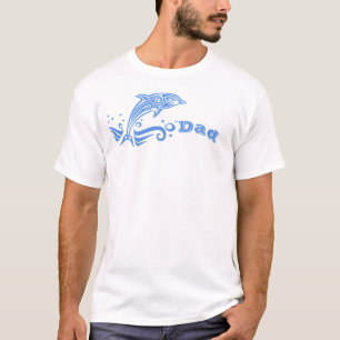 Blue Dolphin Dad T-Shirt