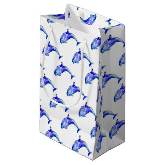 Blue Dolphin Gift Bag