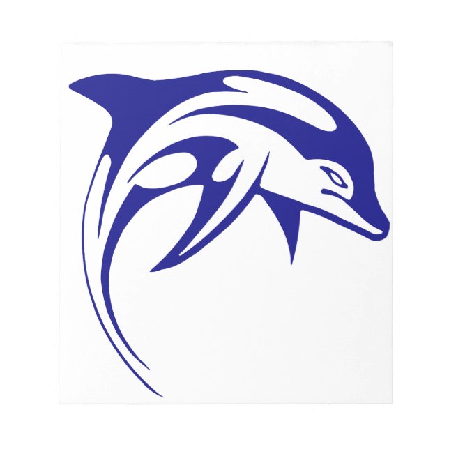 Blue Dolphin Notepad (Front)