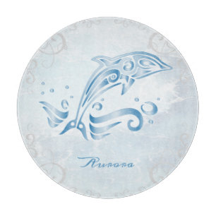 Blue Dolphin Personalised Cutting Board